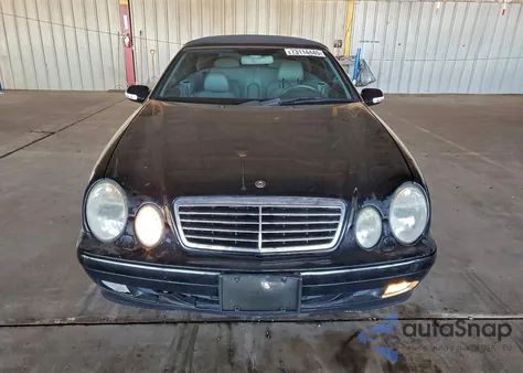 2002 Mercedes-Benz Clk 320 из США, поврежденный, VIN WDBLK65G72T093471